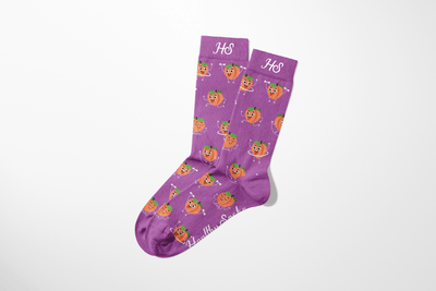 Healthy Life Socks - Peach