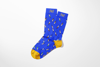 Syringe Socks – Blue Edition
