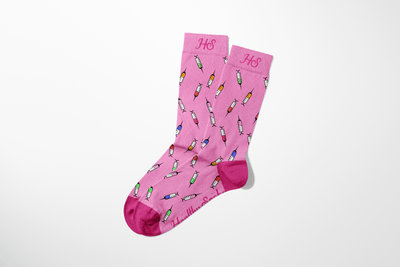 Syringe Socks – Pink Edition