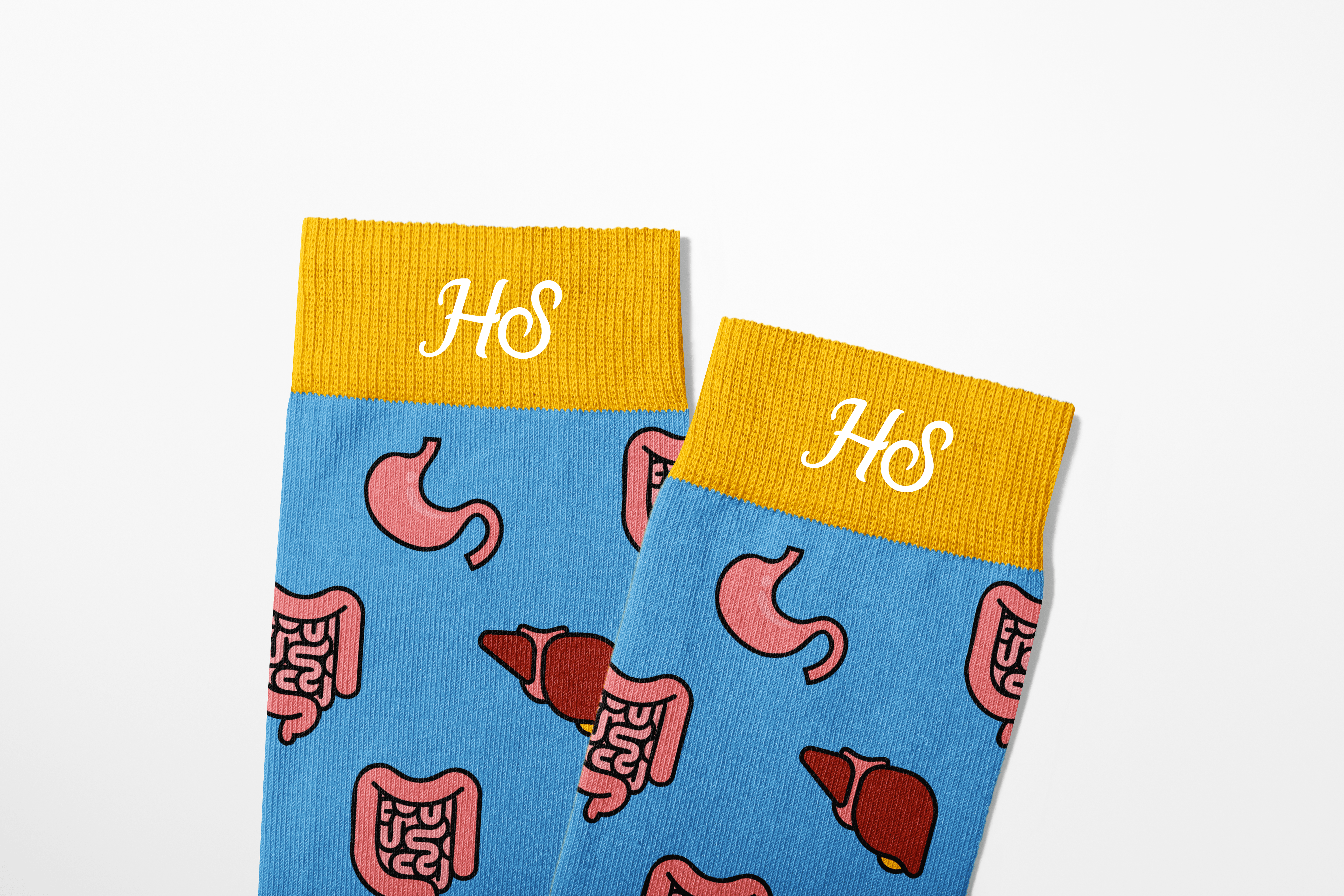 Gastrointestinal Socks – Blue Edition