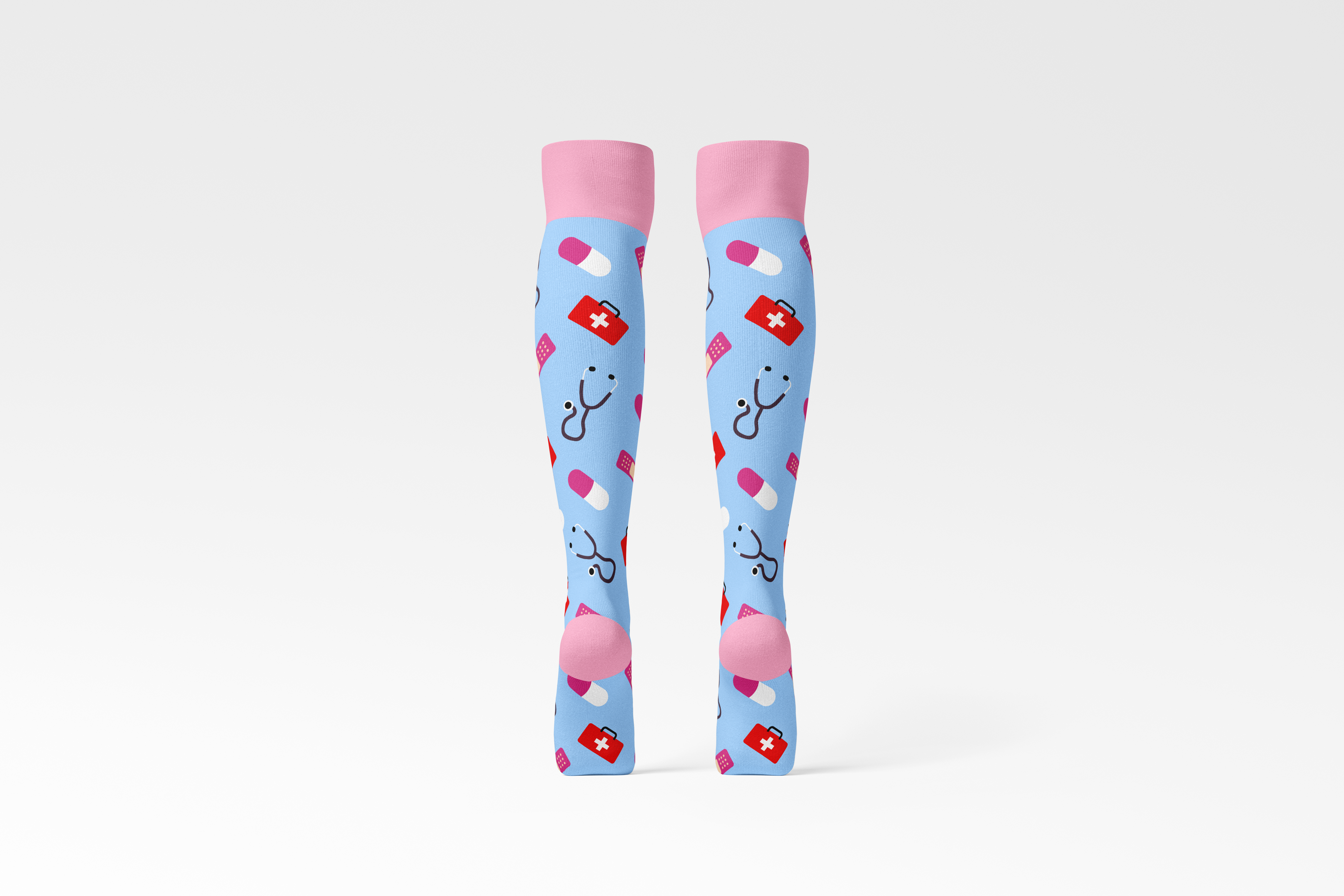 Compression Socks Nurse – Pink Edition